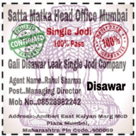 Satta King Gali Disawar