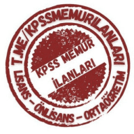 KPSS Memur Alım İlanları
