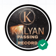 KALYAN PASSING RECORD