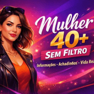 Mulher 40+ sem filtro