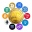 ارباح من جميع العملات الرقميه